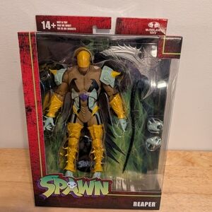 McFarlane Toys Spawn Reaper Action Figure - Brown and Yellow